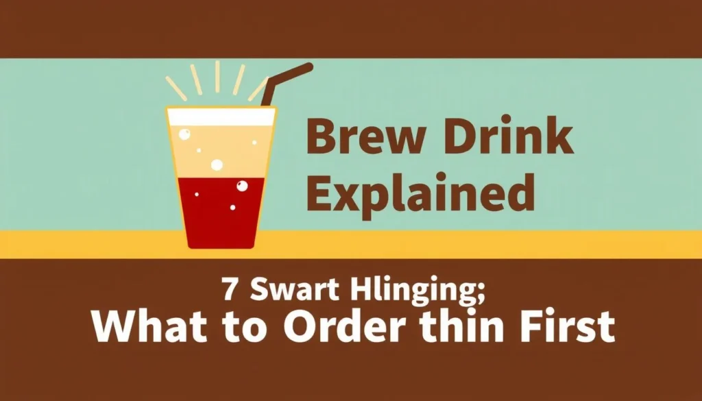 7 brew drink menu — 7 Brew Drink Menu Explained: What to Order First